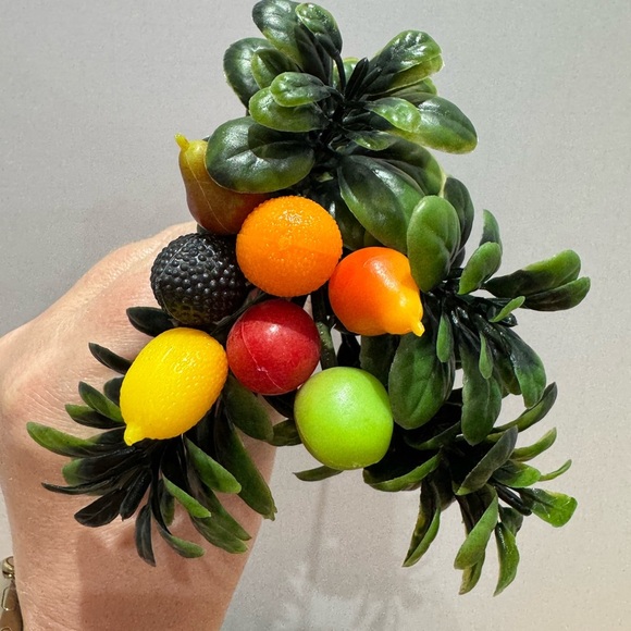 Other - Vintage MCM Artificial Fruit and Greenery Decor